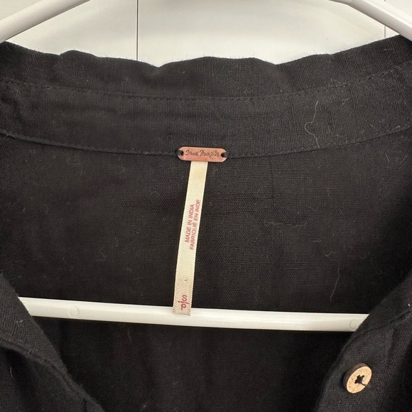 NWOT! Free People ‘Eye Catchin’ black mini dress Small - Picture 5 of 7